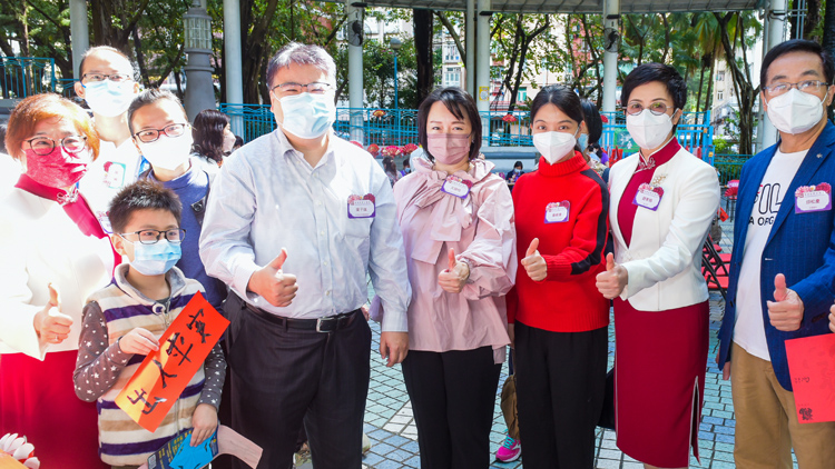 送虎迎兔 港島婦聯舉辦中華傳統文化手作同樂日活動