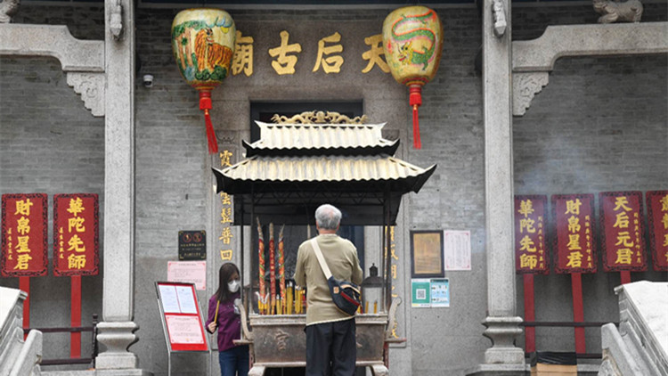 圖集 | 三級歷史建築香港仔天后廟香火鼎盛