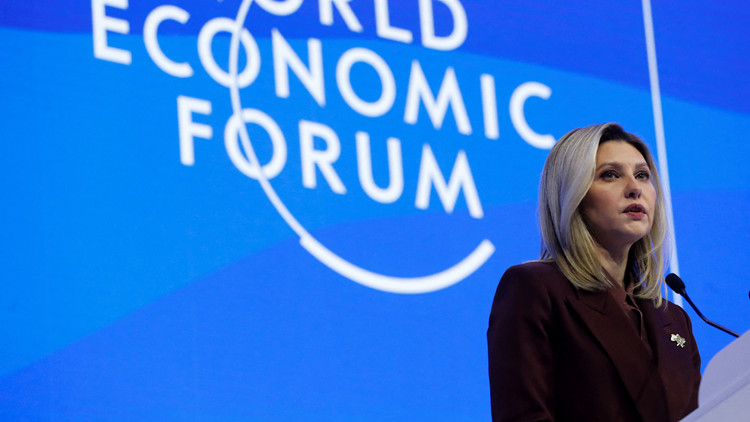 烏總統夫人率團出席達沃斯論壇 遊說西方提供更多援助