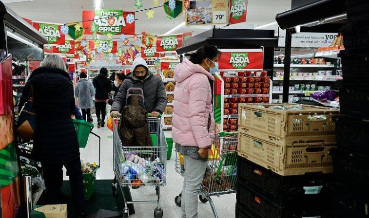 英國去年12月CPI同比上漲10.5%