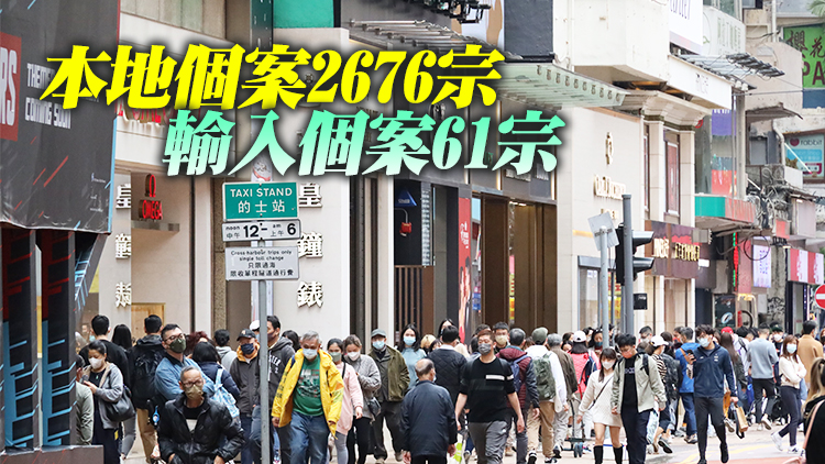 本港22日新增2737宗新冠陽性 再多37名患者離世