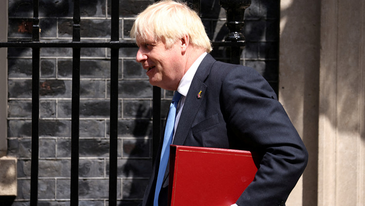 外媒：英國前首相約翰遜再次訪問烏克蘭