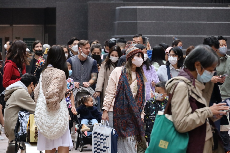 天文台料今晚氣溫急跌至12度 明早會降至10度