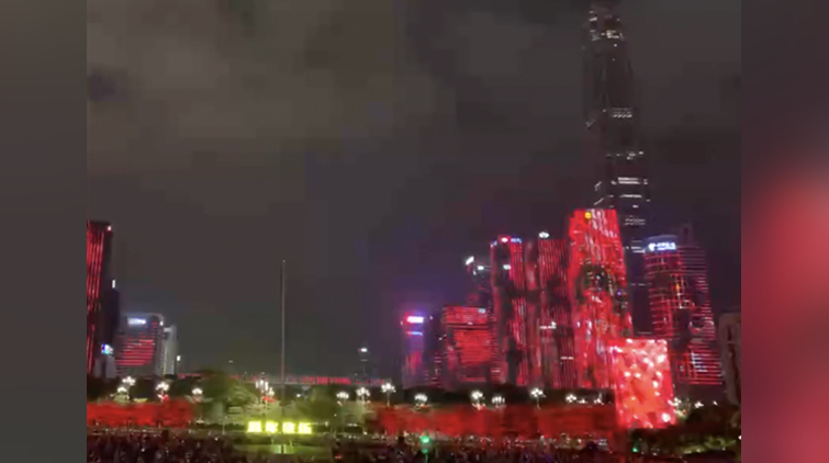 今年深圳燈光表演缺了平安金融中心？原因是這樣