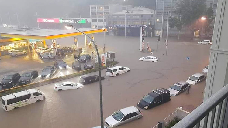 圖集｜奧克蘭暴雨成災已致3人死亡  國際航班全部取消
