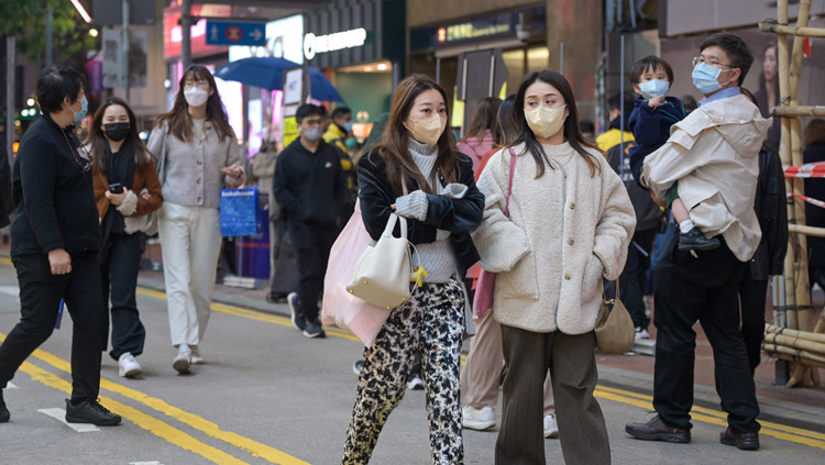 本港今早氣溫普遍降至10度或以下 料本周中期氣溫回升