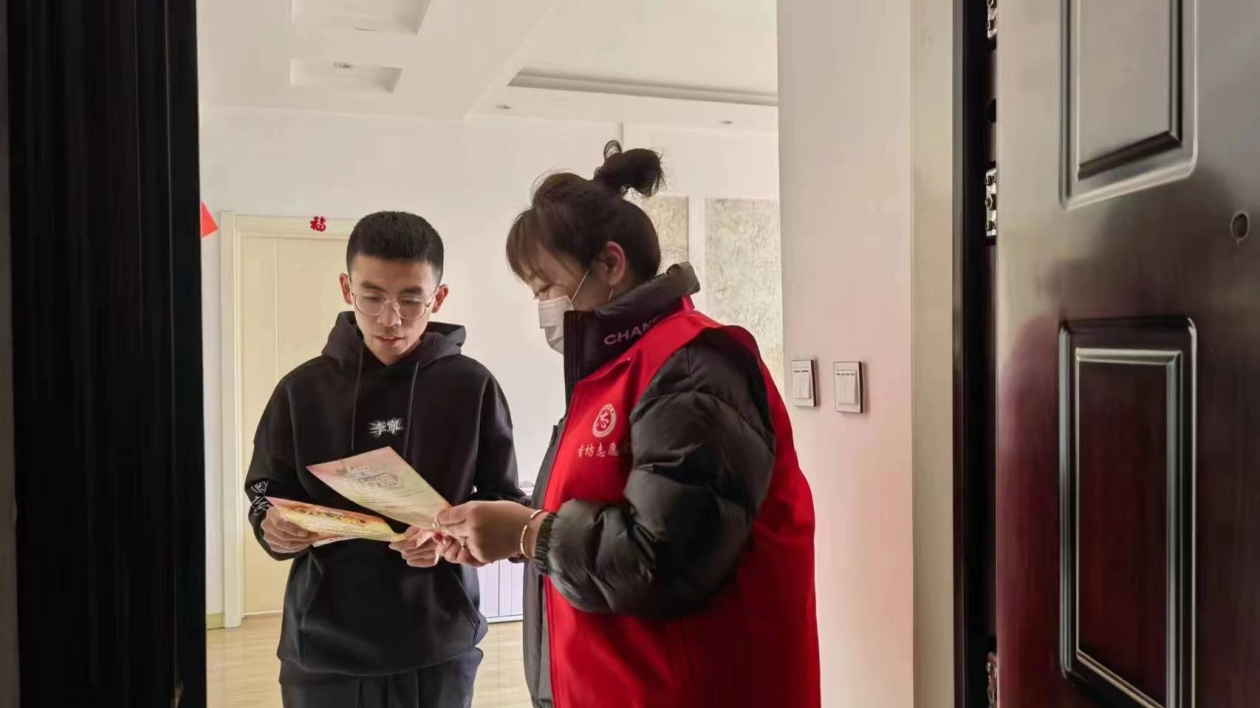 哈市香坊區新香坊街道長江路社區開展2023年春季徵兵宣傳工作