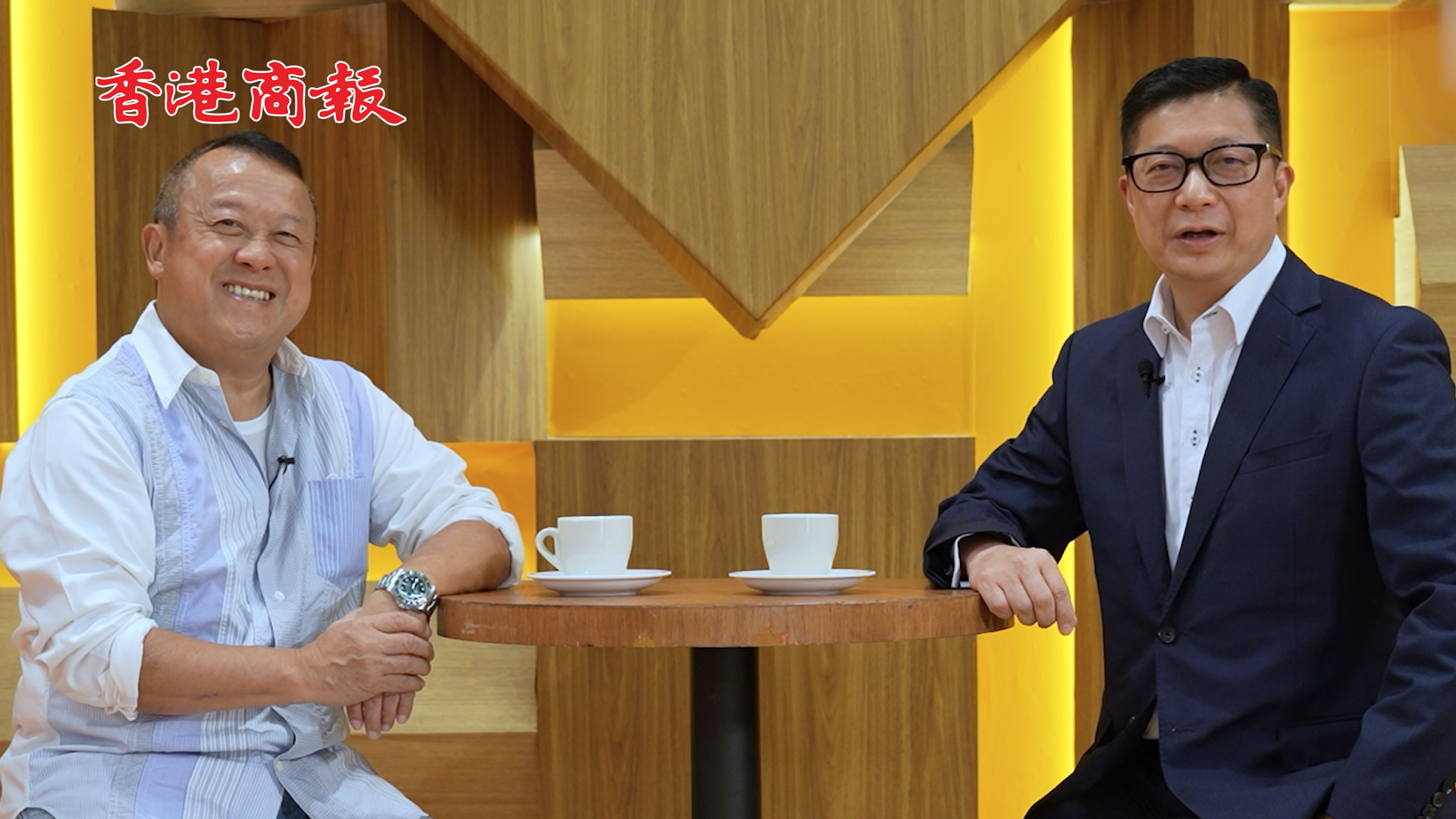 有片丨如何令政府宣傳取得成效？保安局局長鄧炳強向曾志偉「取經」