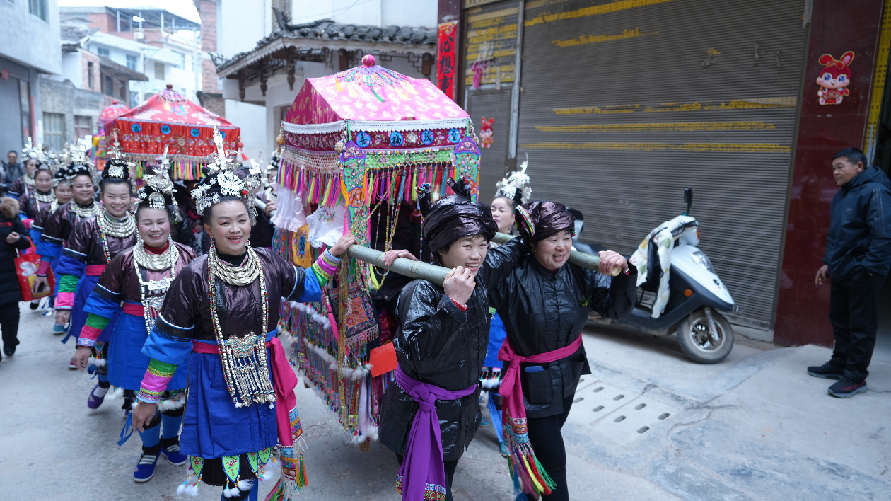 貴州從江：多彩民俗醉遊客 旅遊實現「開門紅」