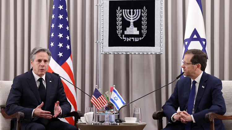 美國務卿呼籲巴以雙方採取緊急措施緩解緊張局勢