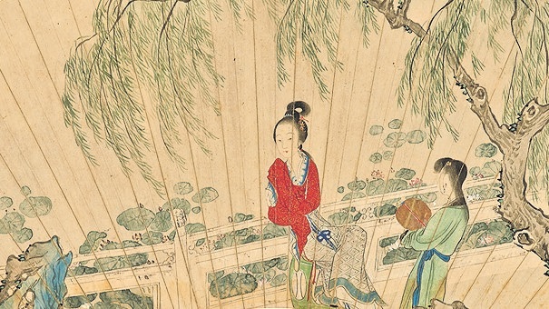 【收藏「琪」觀】柳畔清坐 雅俗共賞