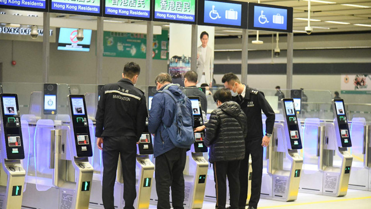 圖集丨蓮塘/香園圍口岸啟用旅檢場地 率先實現5G網絡全覆蓋