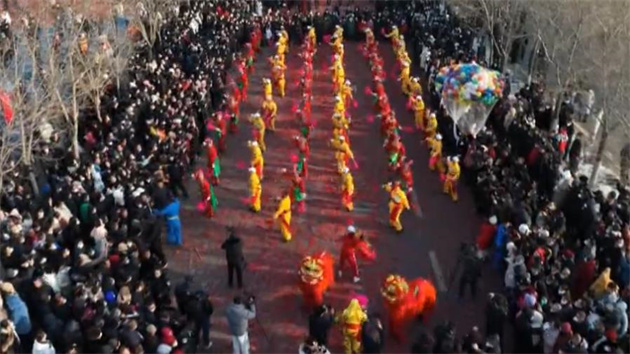 雙陽：秧歌舞出幸福景 鑼鼓喧天鬧陽城