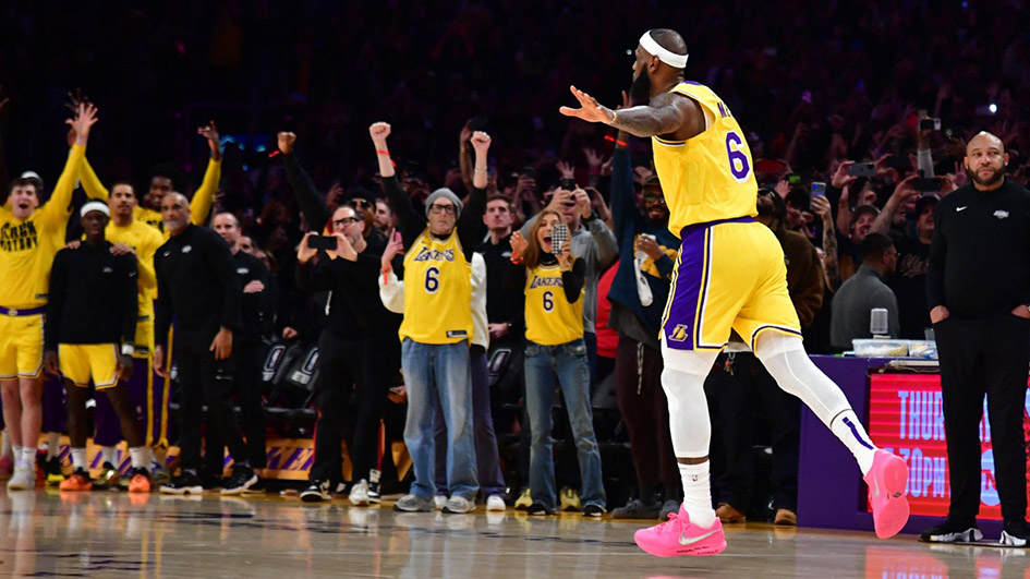 總得分38388超越名宿渣巴 勒邦占士膺NBA史上得分王