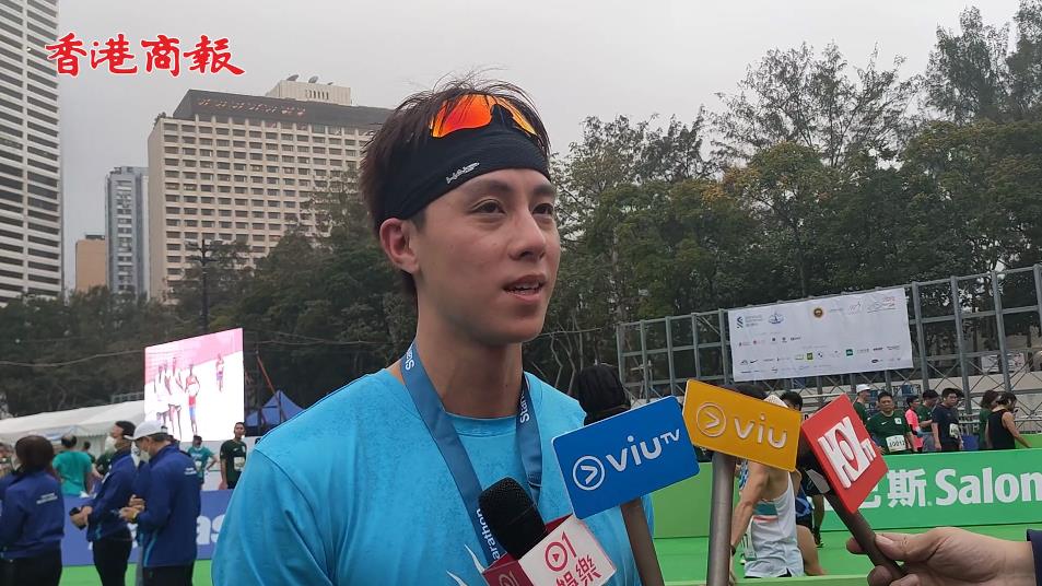 有片丨陳安立：拍劇間隙跑渣馬 心情好輕鬆