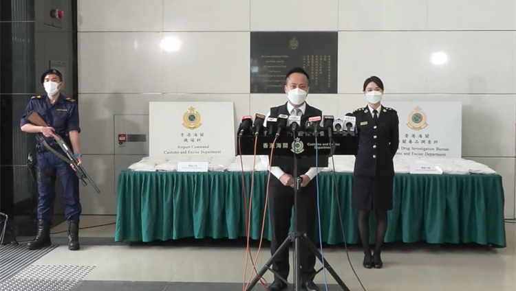 空運銑床收藏毒品  海關緝獲5700萬元冰毒