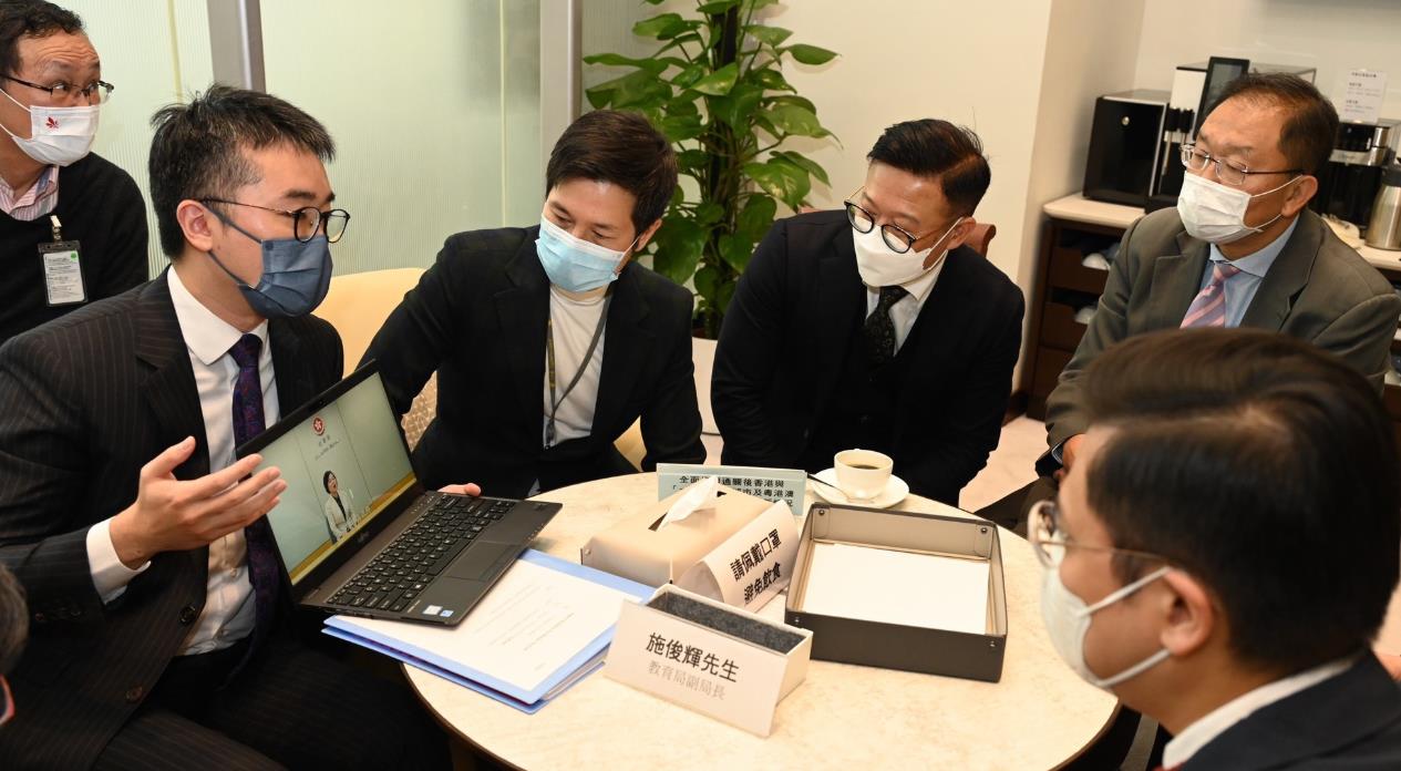 施俊輝：深化大灣區教育合作 逐步安排中小學生到內地交流