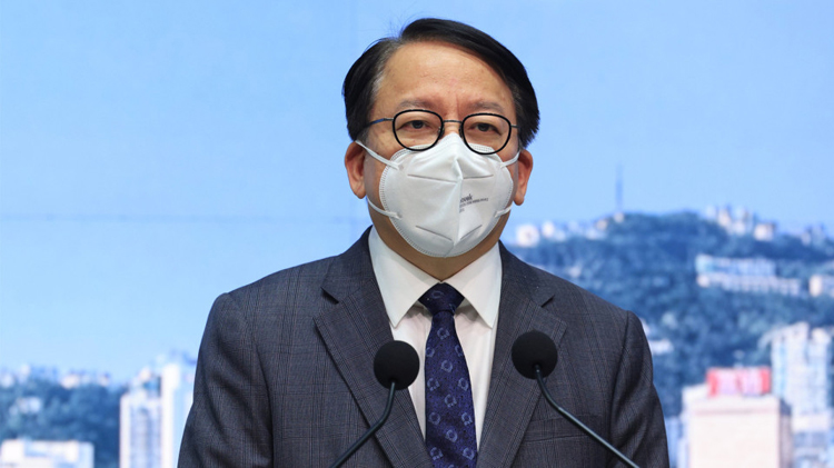 政務司司長陳國基17日早上赴京 迎接香港救援隊回國