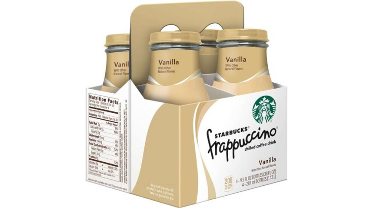 疑含玻璃碎 百事公司在美召回逾30萬瓶星巴克飲料