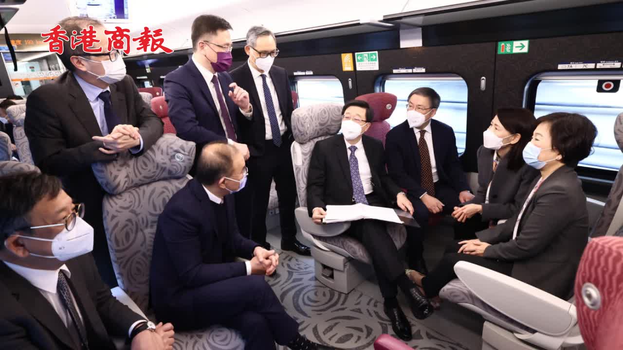 有片 | 李家超率團訪穗見傳媒 計劃4月帶團訪問大灣區內地城市