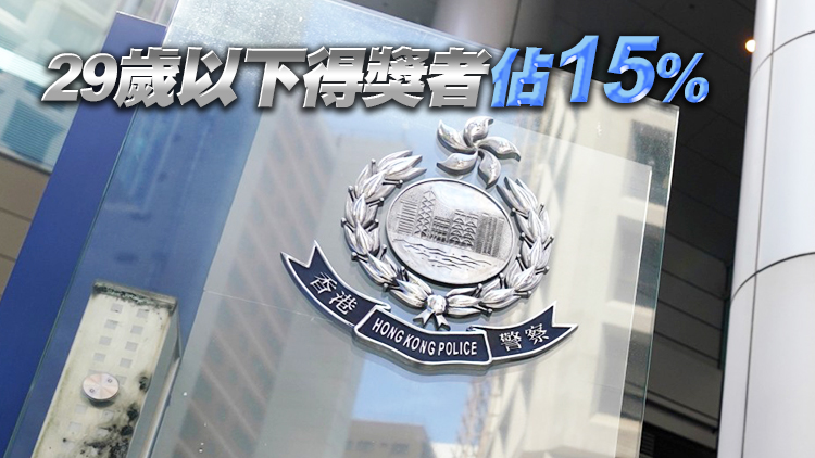 警方：「好市民獎」提名179人 創5年新高