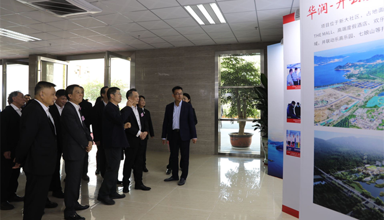 情繫家鄉建設 香港大鵬同鄉會到深圳南澳開展新春拜訪活動