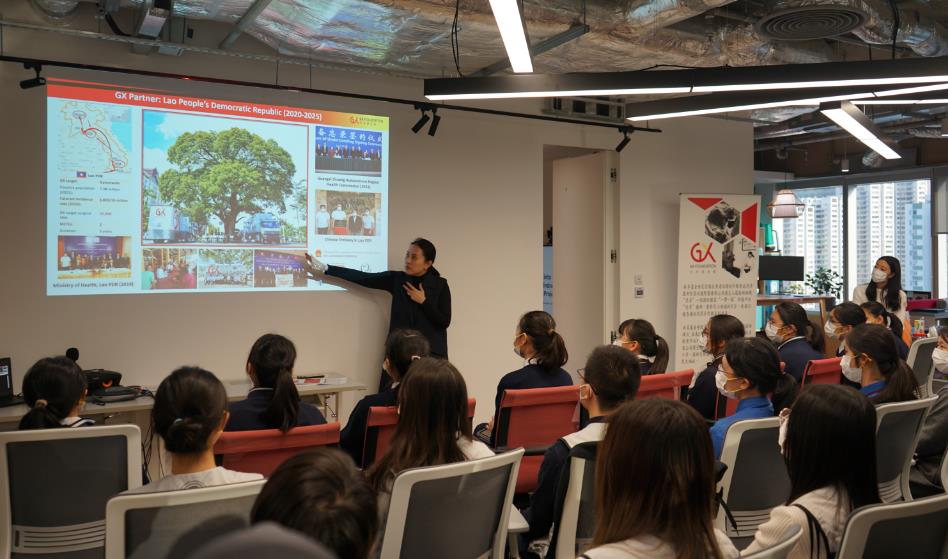 7間中學學生非洲連線 為吉布提醫療隊及共享基金會人員打氣