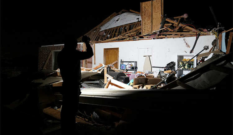 龍捲風襲擊美國俄克拉何馬州致1死12傷