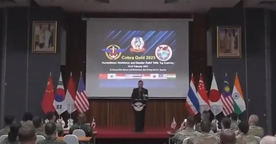 「金色眼鏡蛇」多國聯合演習在泰國拉開帷幕