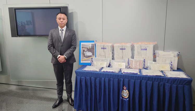 警方搗破毒品儲存倉 緝獲4500萬元毒品拘捕3人
