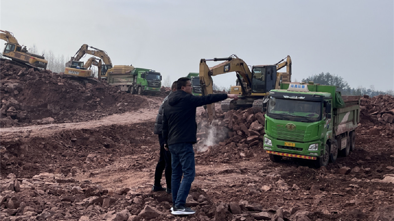 皖休寧經開區：項目建設踏「春」提速