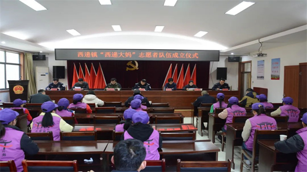 「西遞大媽」上崗   皖黟縣打造志願服務新品牌