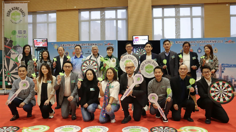 首個紀律部門飛鏢聯賽舉行 鄧炳強：冀進一步凝聚團隊精神