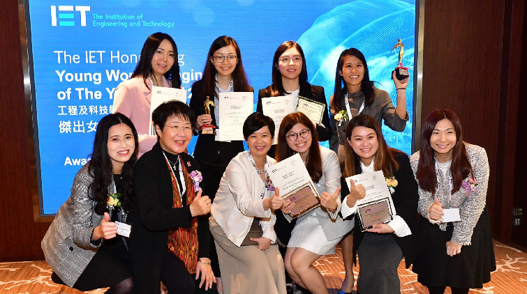 何永賢指女性工程團體中擔當互補角色 增加更多可能性