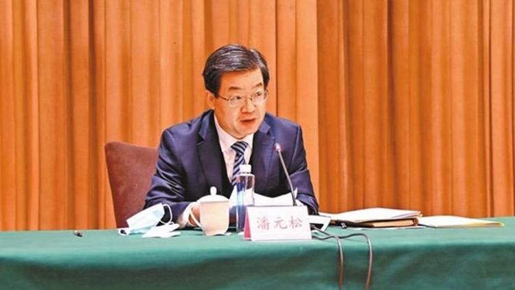 潘元松：加快推進阜盤鐵路建設