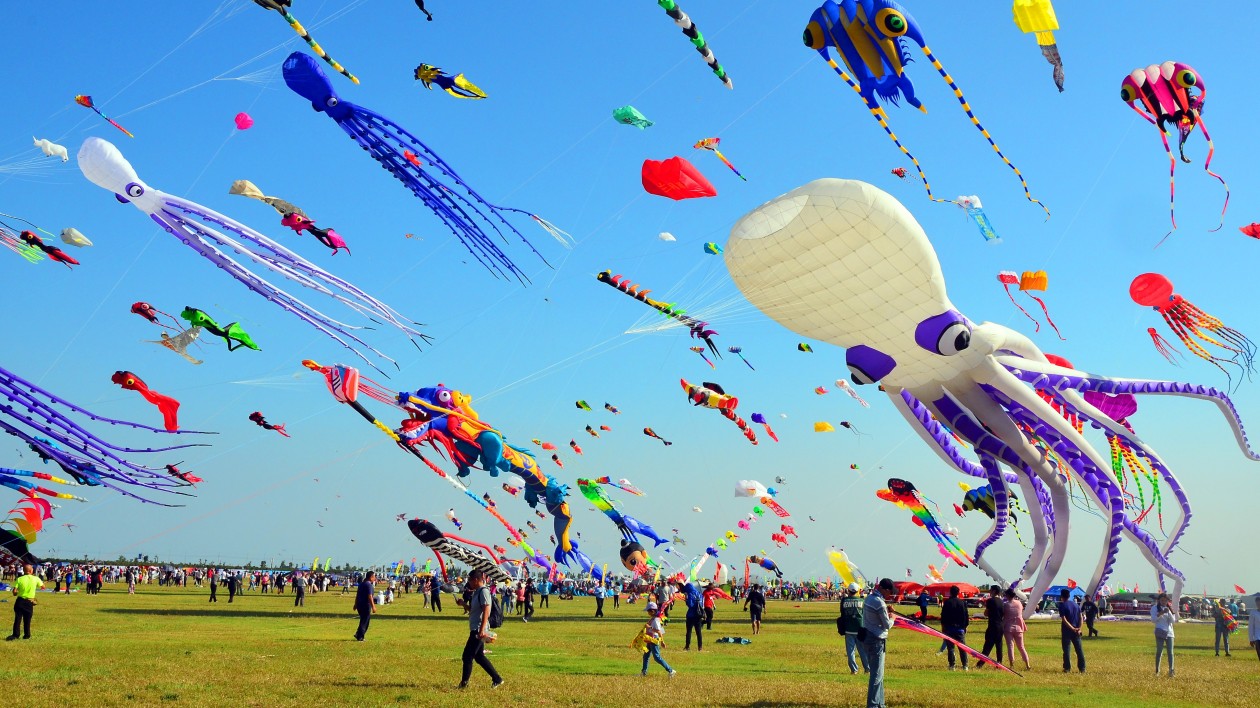 來濰坊 感受不一樣的風箏