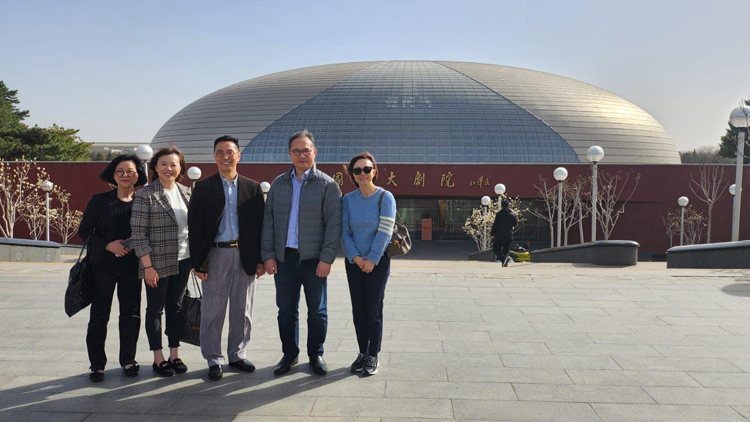 楊潤雄到訪故宮博物院及國家大劇院