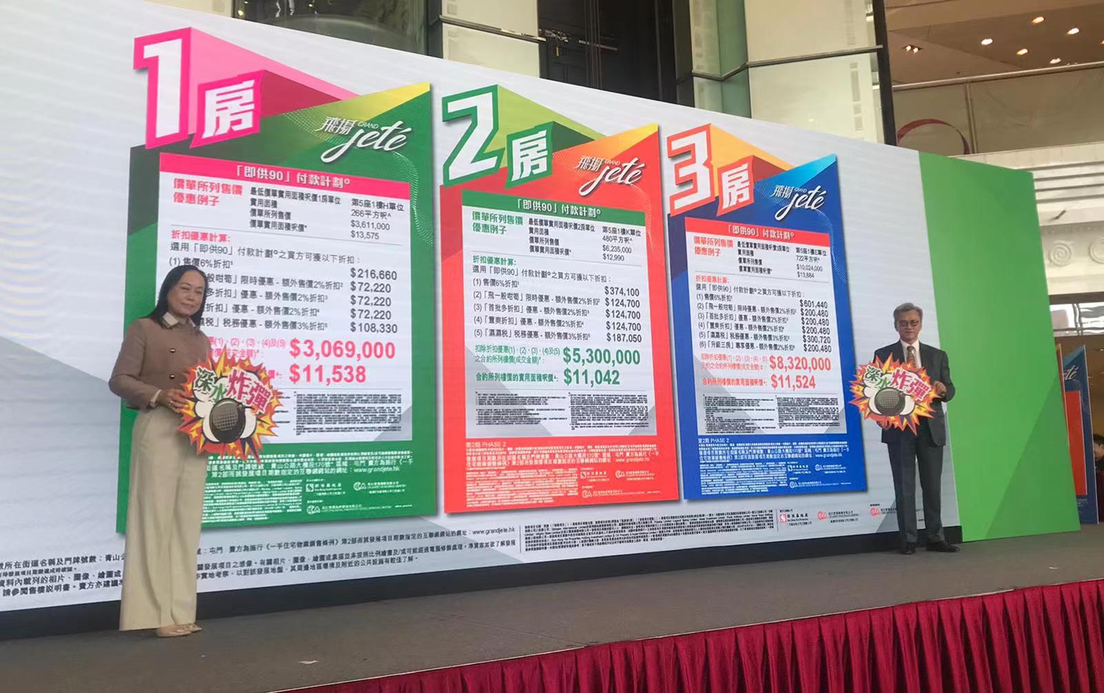 【港樓】飛揚首推88伙 入場費306.9萬