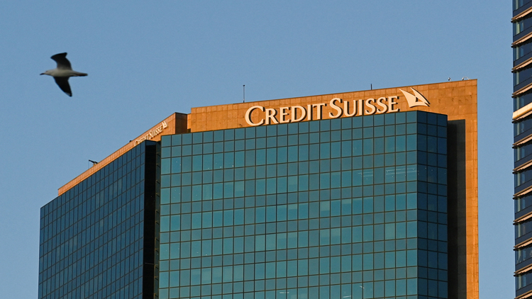 超高淨值客戶加快撤出 瑞信股價跌至新低