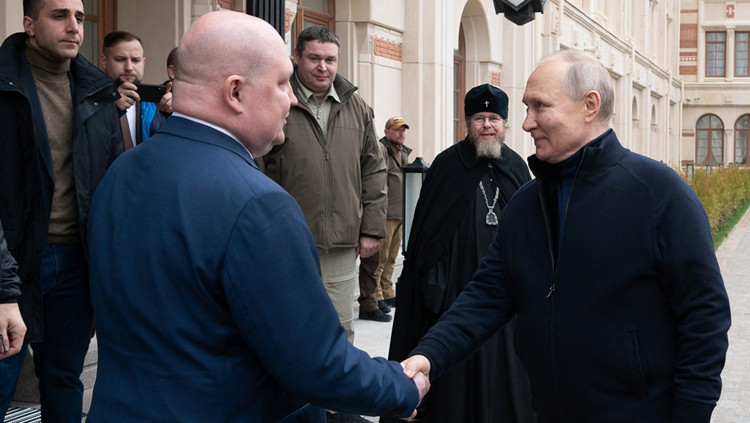 普京稱本來希望和平解決烏東問題 但遭西方欺騙