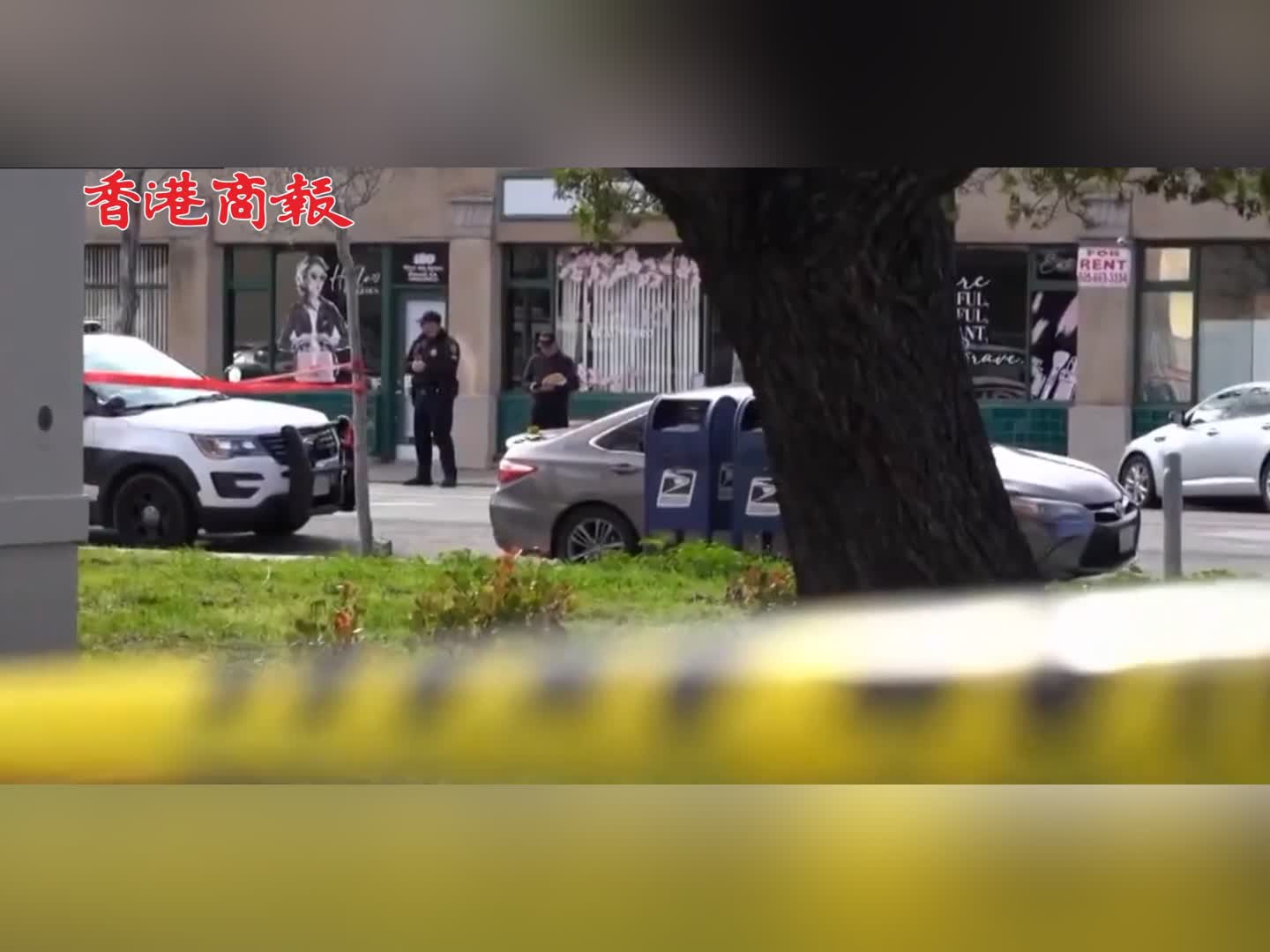 有片｜加州一男子持鋼棒罵警察是豬被擊斃