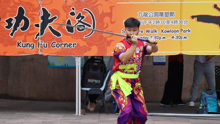 圖集｜武林高手雲集功夫閣 互展身手相觀摩切磋