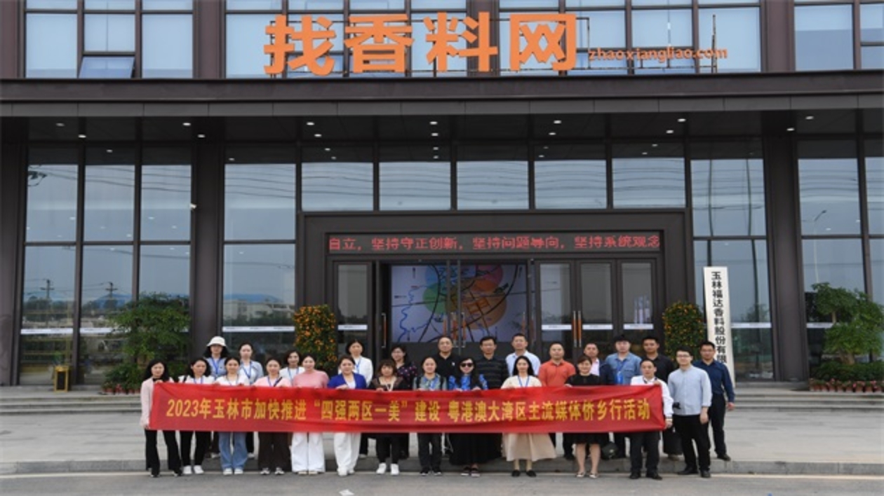 粵港澳大灣區媒體尋訪玉林 領略僑鄉經濟發展新成就