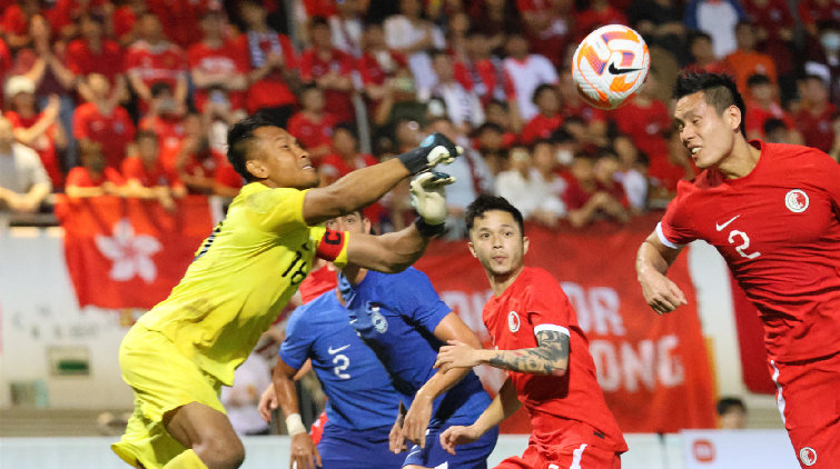 圖集 | 港足主場1:1賽和新加坡