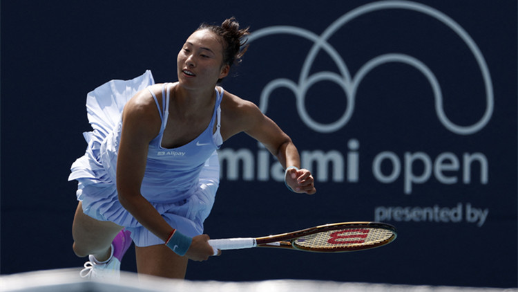 WTA1000邁阿密站鄭欽文晉級第三輪