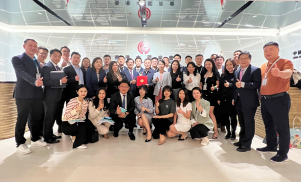 香港中國商會接待武漢訪問團