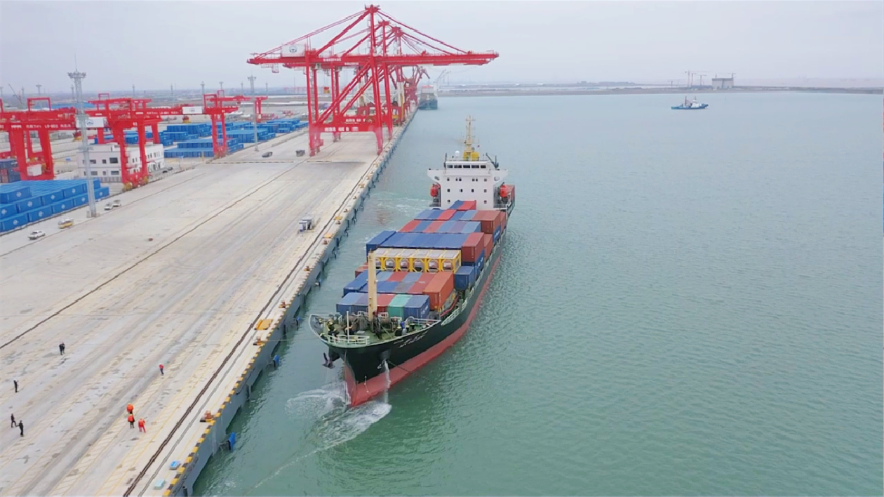 江蘇啟東呂四港開通首條直航日本大阪集裝箱外貿航線