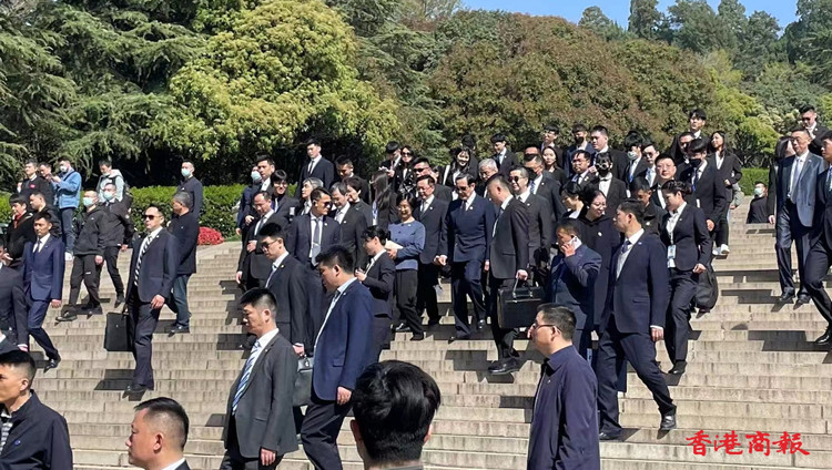 有片丨馬英九滿意大陸接待：回去要告訴台灣民眾