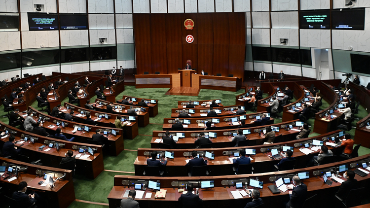 明日立法會會議議程已作修訂