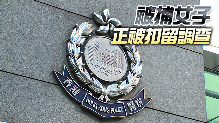 警方國安處拘48歲女子 涉於社交平台持續發布鼓吹「港獨」等內容